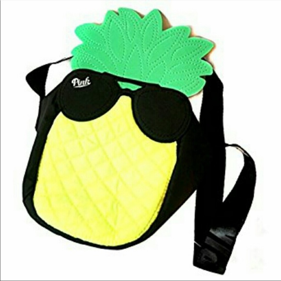 VS Pink Logo pineapple Cooler Crossbody bag - Picture 2 of 5